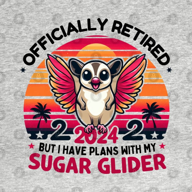 Officially retired but I have plans with my sugar glider by TRACHLUIM